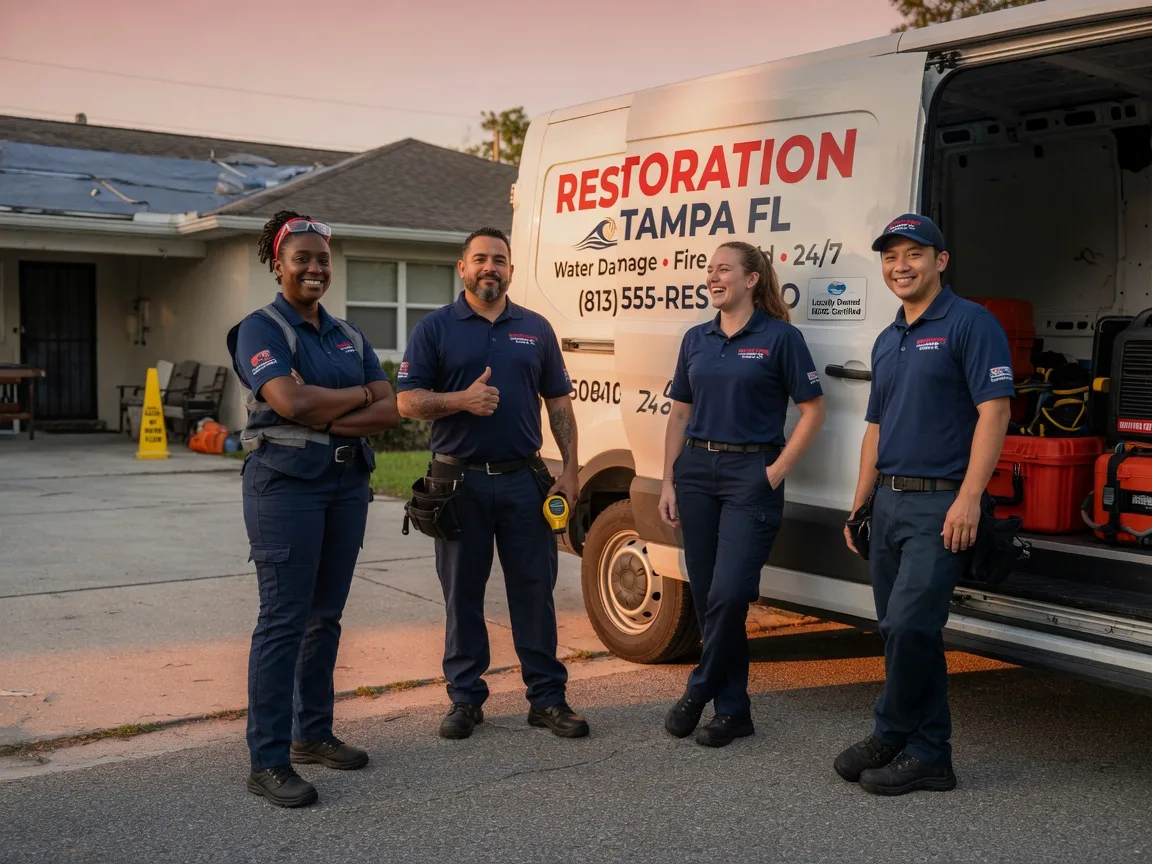 Water Damage Restoration company in Story, AR